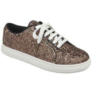 Jewel Badgley Mischka Roxanna Glitter Sneaker 10